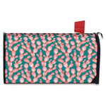 Pink Cactus Pattern Print Mailbox Cover