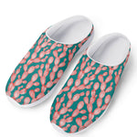 Pink Cactus Pattern Print Mesh Casual Shoes
