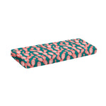 Pink Cactus Pattern Print Piano Keyboard Cover