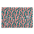 Pink Cactus Pattern Print Placemat