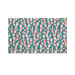 Pink Cactus Pattern Print Polyester Flag