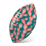 Pink Cactus Pattern Print Rugby Ball