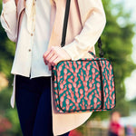 Pink Cactus Pattern Print Shoulder Strap Bible Bag