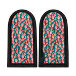 Pink Cactus Pattern Print Skillet Handle Cover
