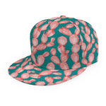 Pink Cactus Pattern Print Snapback Cap
