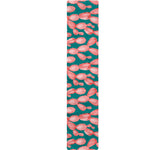 Pink Cactus Pattern Print Table Runner