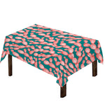 Pink Cactus Pattern Print Tablecloth