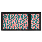 Pink Cactus Pattern Print Trifold Wallet