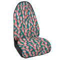 Pink Cactus Pattern Print Waterproof Car Seat Cover