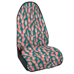 Pink Cactus Pattern Print Waterproof Car Seat Cover