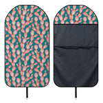 Pink Cactus Pattern Print Waterproof Car Seat Cover