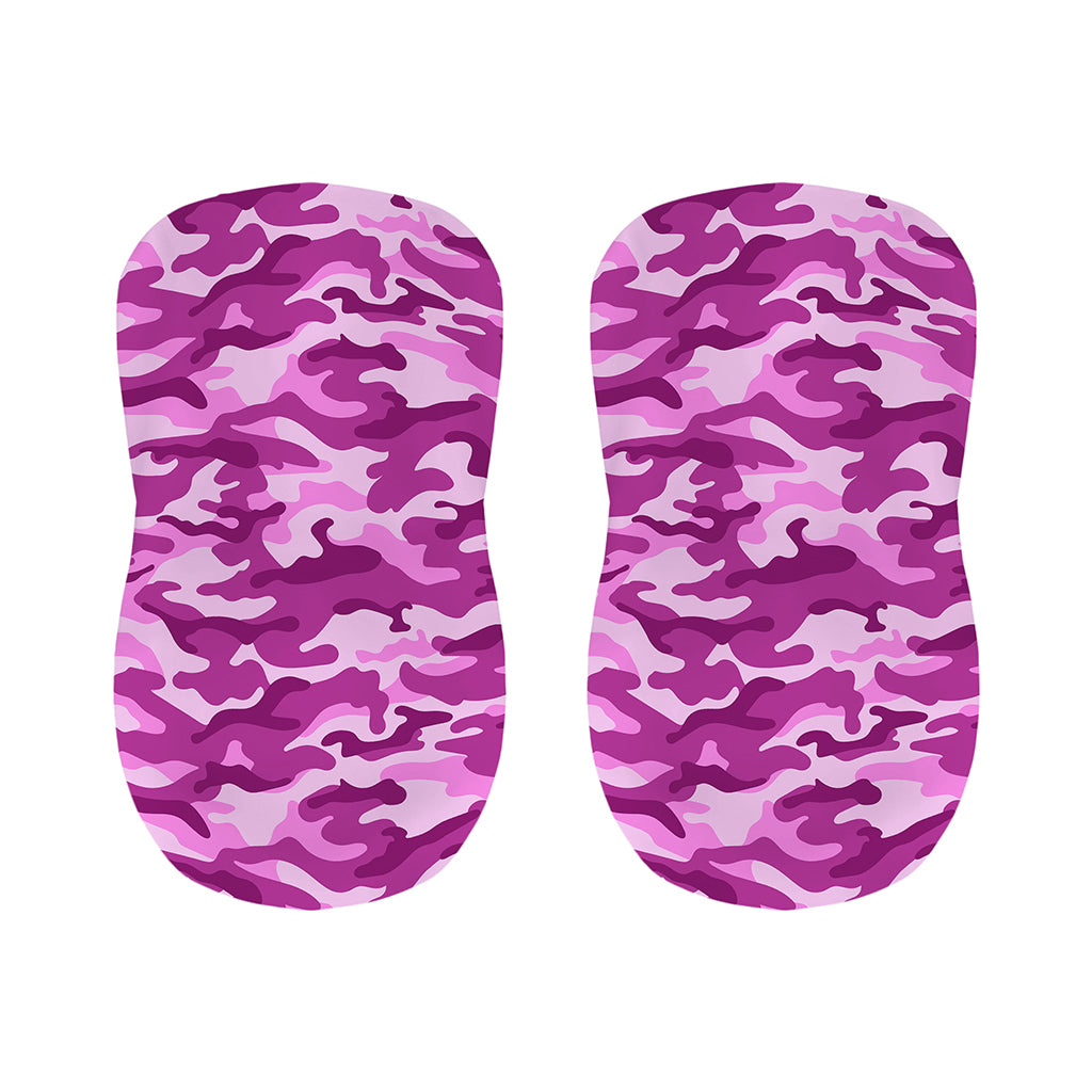 Pink Camouflage Print Bar Stool Covers