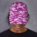 Pink Camouflage Print Baseball Cap