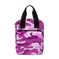 Pink Camouflage Print Bible Tote Bag