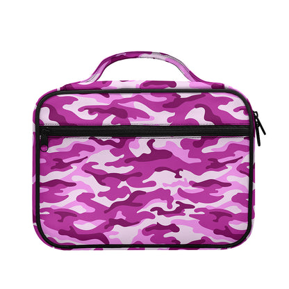 Pink Camouflage Print Briefcase Bible Bag