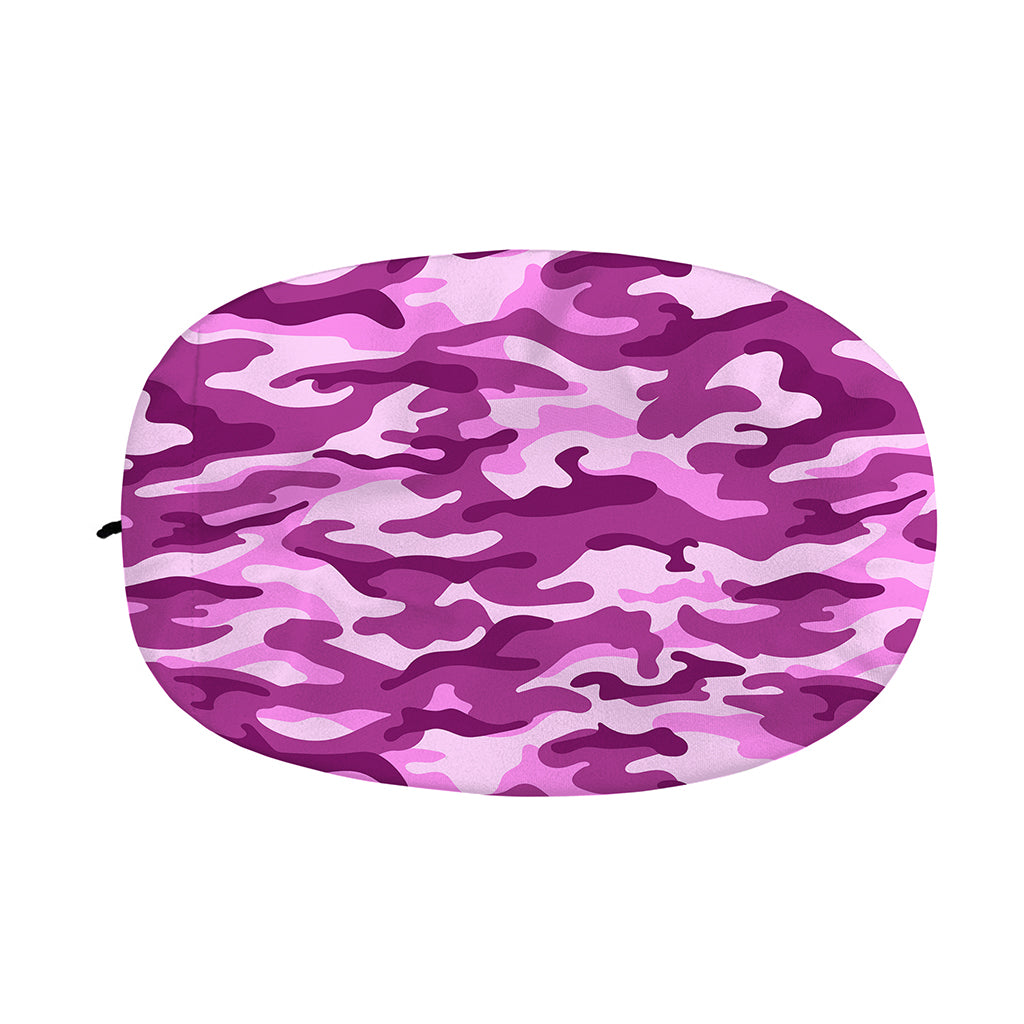 Pink Camouflage Print Car Side Mirror Covers