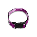 Pink Camouflage Print Dog Collar