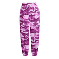 Pink Camouflage Print Fleece Lined Knit Pants