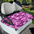 Pink Camouflage Print Golf Cart Seat Cover