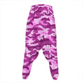 Pink Camouflage Print Hammer Pants