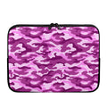 Pink Camouflage Print Laptop Sleeve