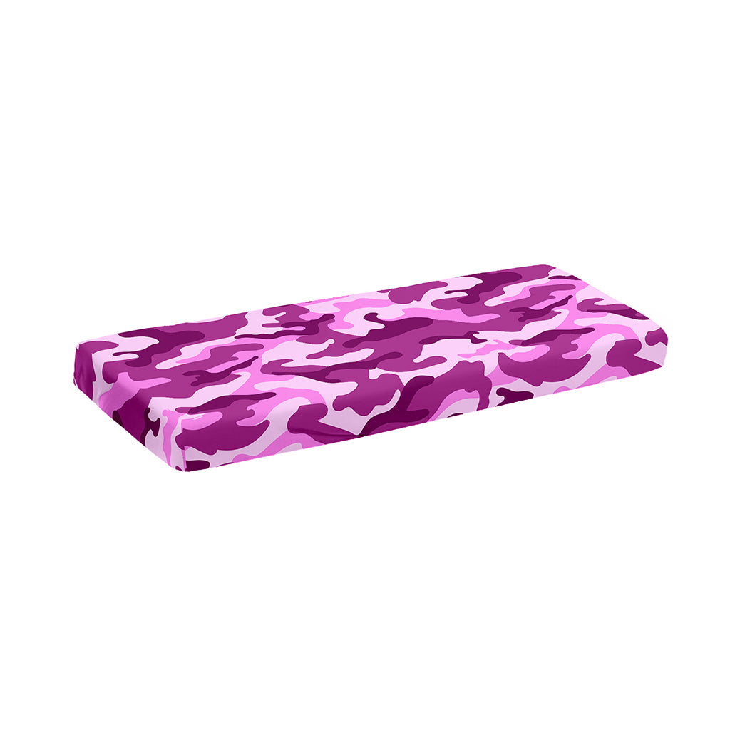 Pink Camouflage Print Piano Keyboard Cover