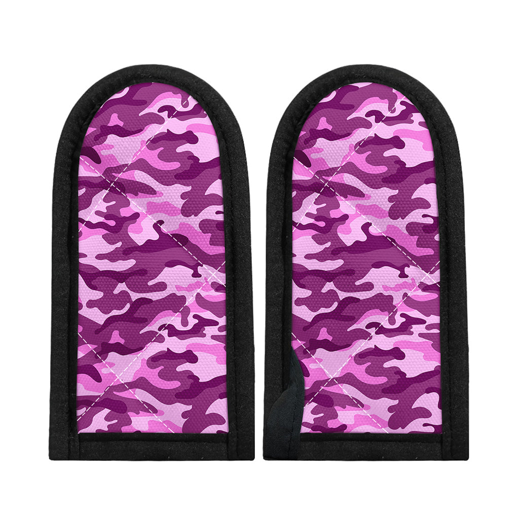 Pink Camouflage Print Skillet Handle Cover