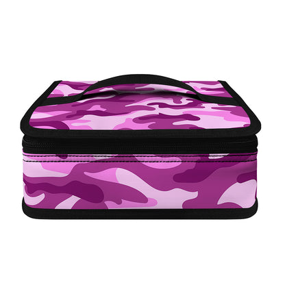 Pink Camouflage Print Small Lunch Bag