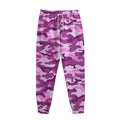 Pink Camouflage Print Sweatpants