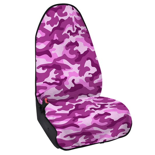Pink Camouflage Print Waterproof Car Seat Cover