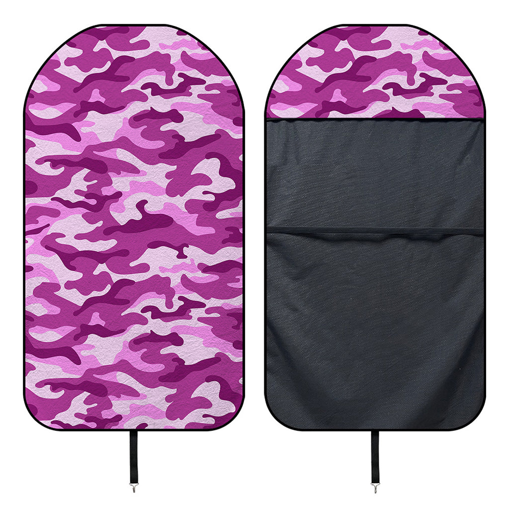 Pink Camouflage Print Waterproof Car Seat Cover