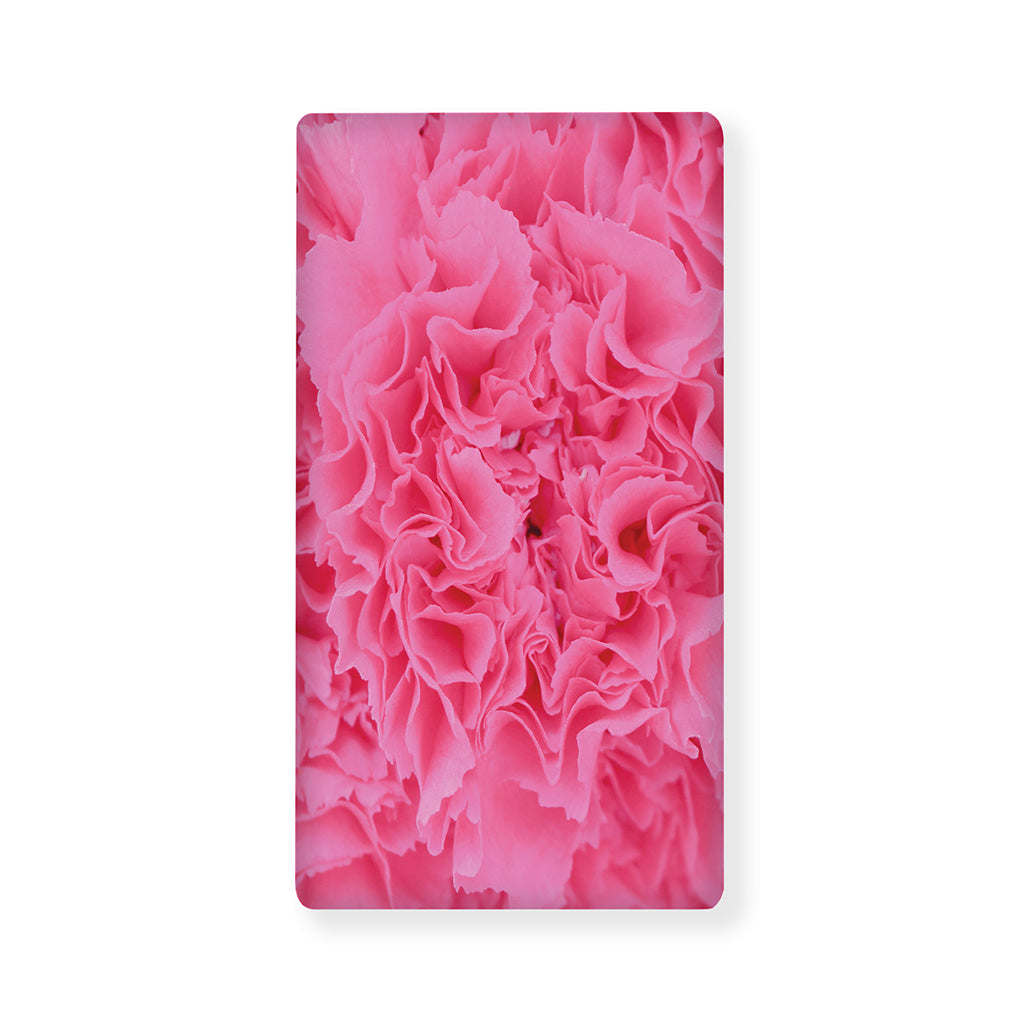 Pink Carnation Flower Print Baby Crib Sheet