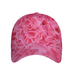 Pink Carnation Flower Print Baseball Cap