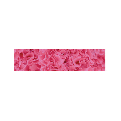 Pink Carnation Flower Print Bed Runner