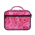 Pink Carnation Flower Print Briefcase Bible Bag