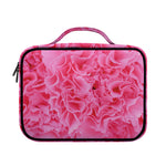 Pink Carnation Flower Print Briefcase Bible Bag