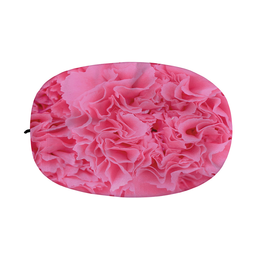 Pink Carnation Flower Print Car Side Mirror Covers