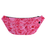 Pink Carnation Flower Print Fanny Pack