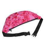 Pink Carnation Flower Print Fanny Pack
