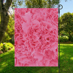 Pink Carnation Flower Print Garden Flag