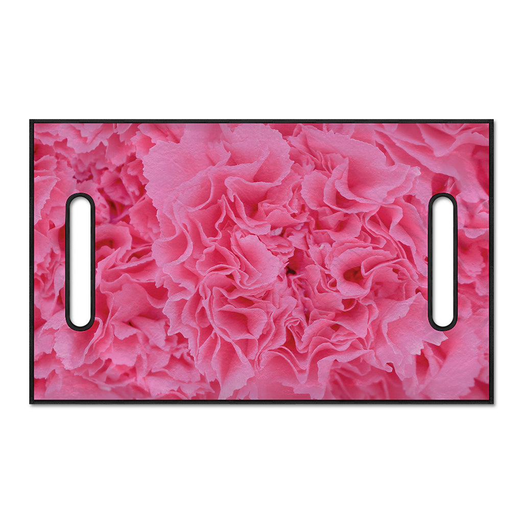 Pink Carnation Flower Print Golf Cart Seat Cover