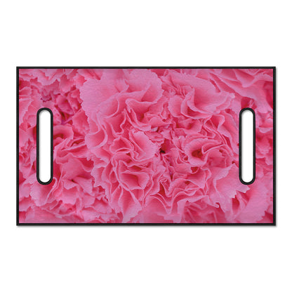 Pink Carnation Flower Print Golf Cart Seat Cover
