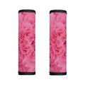 Pink Carnation Flower Print Handle Covers
