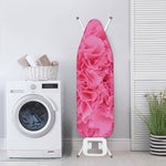 Pink Carnation Flower Print Ironing Board Cover