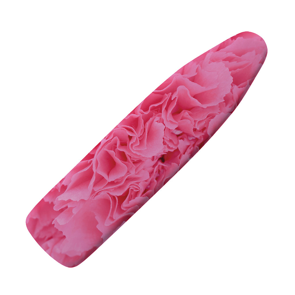 Pink Carnation Flower Print Ironing Board Cover