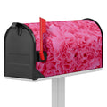 Pink Carnation Flower Print Mailbox Cover