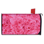 Pink Carnation Flower Print Mailbox Cover