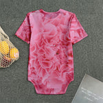 Pink Carnation Flower Print Men's Bodysuit