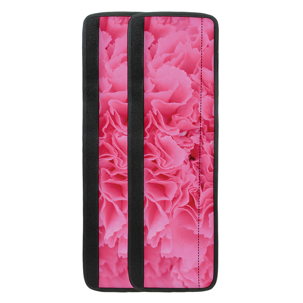 Pink Carnation Flower Print Refrigerator Handle Covers