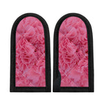 Pink Carnation Flower Print Skillet Handle Cover